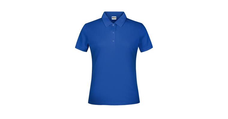 Polo shirt ladies' royal blue size XS