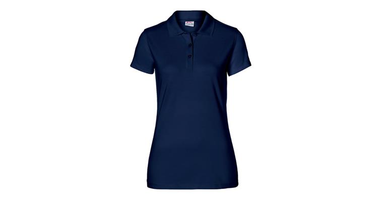 Polo shirt ladies' dark blue size XS