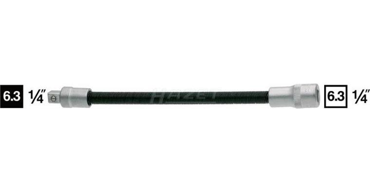 HAZET extension 1/4 inch 150 mm DIN 3123, flexible