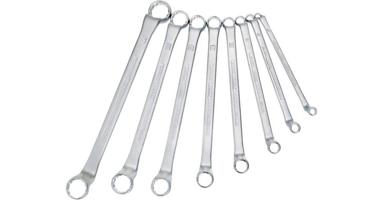 1001205641 Doppelringschlüssel-Satz 8-teilig 6x7-21x22 mm DIN 838