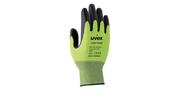 UVEX Schnittschutzhandschuh C500 foam, Größe 10