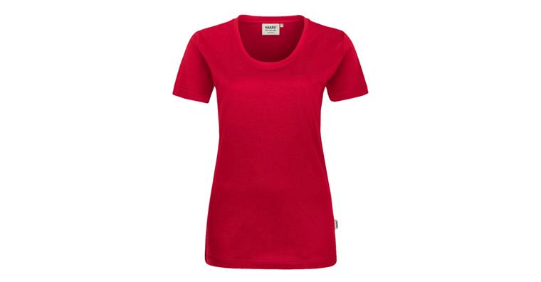 Damen-T-Shirt Classic rot 2XL