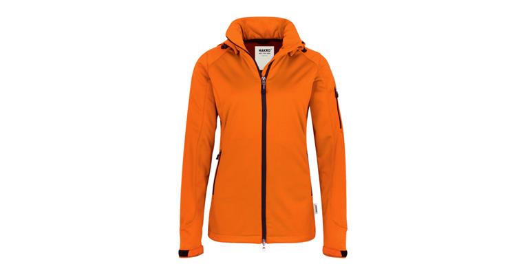 Ladies' s/shell jacket Alberta orange XS