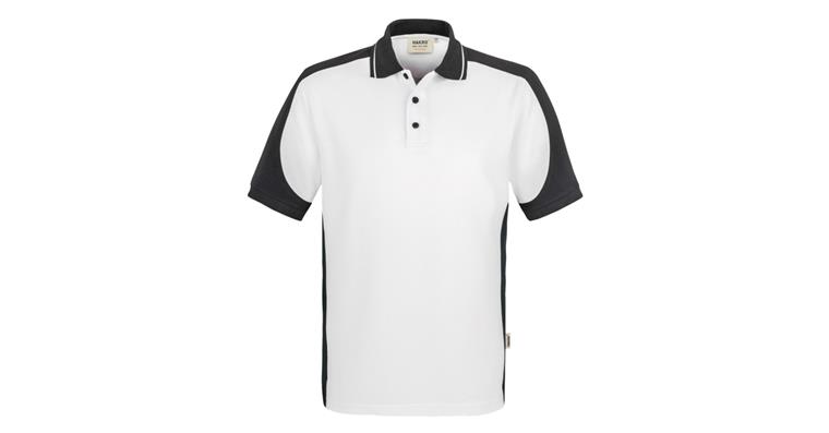 Polo shirt Contrast Mikralinar® white/anthr. L