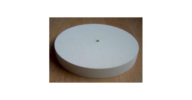 Fur felt disc, bore 10 mm