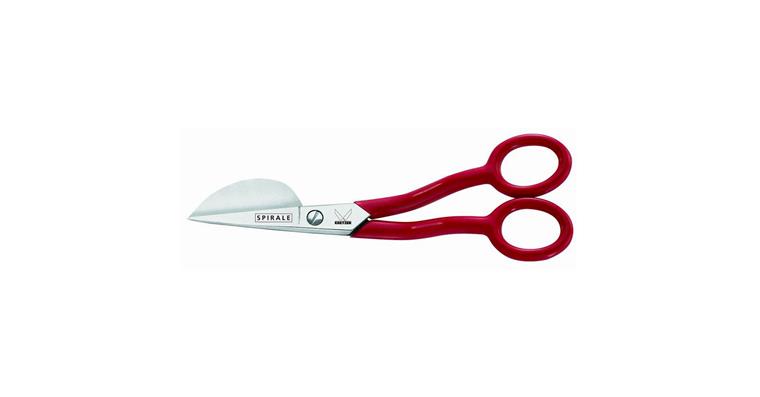 1004730025 Pile shears, nickel-plated handles red 150 mm