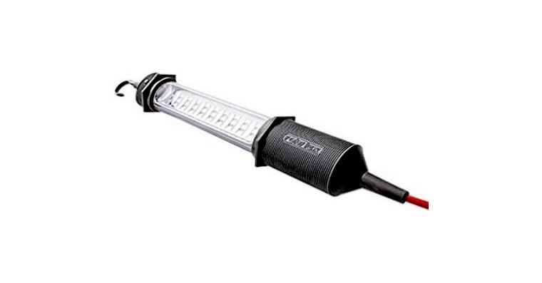 Hand-held lamp integrated hook, handle, 5 m power cable