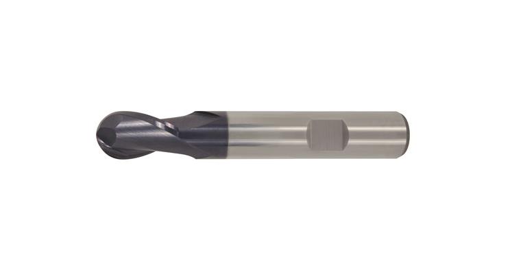 SC radius cutter short 30° HB TiAlN T=2 dia. 2 mm