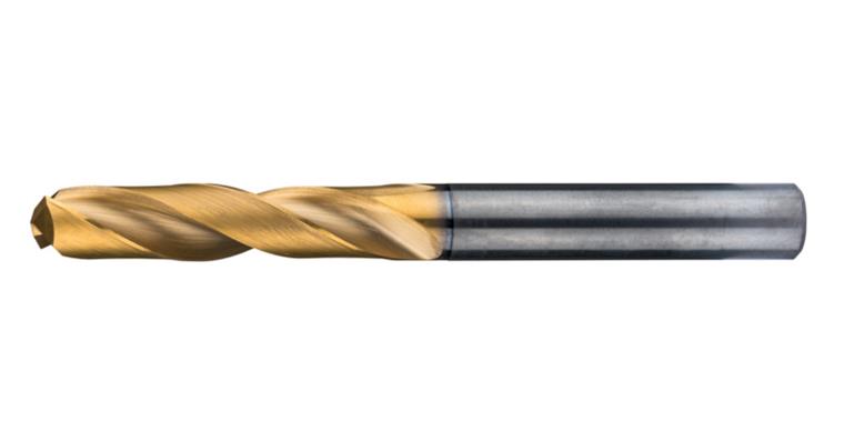 LIZZARD VHM-Hochleistungsbohrer 4xD DIN 6535 HA TiAlN+TiN Spitzenwinkel 140° Ø 1,0 mm