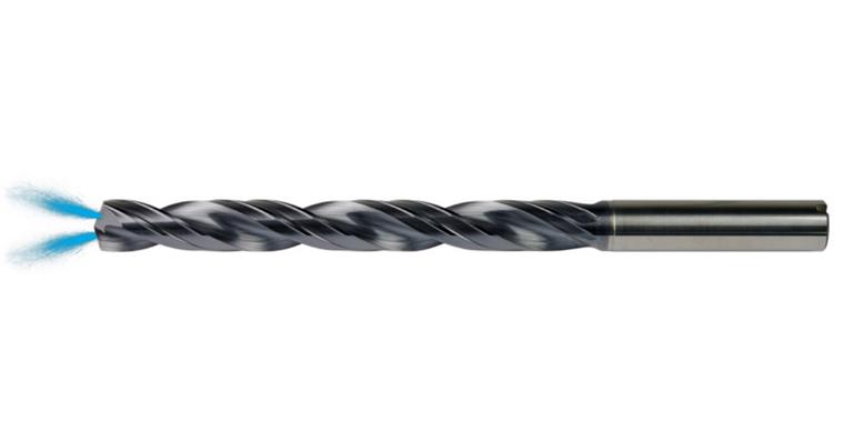 LIZZARD VHM-Kühlkanalbohrer 8xD DIN 6535 HA TiAlNplus Spitzenwinkel 140° HPC IKZ 9,8mm