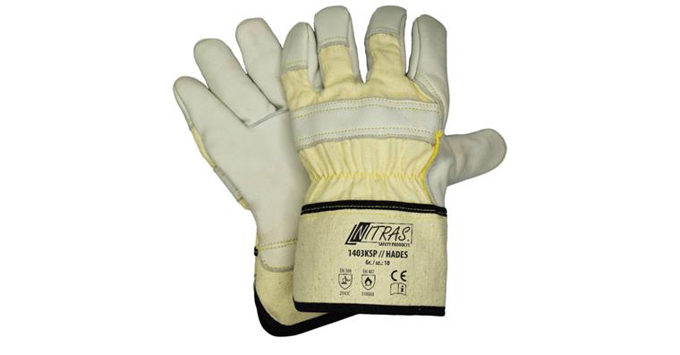 Schutzhandschuh 1403KSP EN388, 2-5-4-3-C,1403 Gr.9 P=12P.