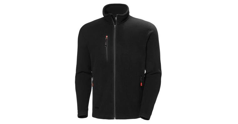 1002687433 Fleece-Jacke Oxford schwarz Gr.S