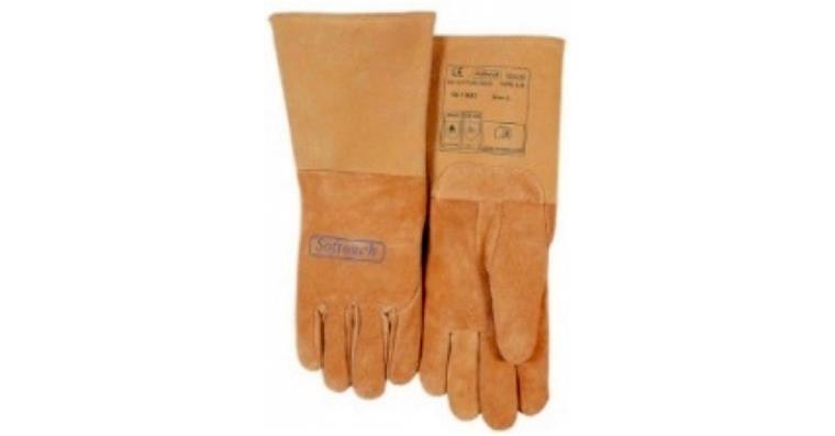 1002708021 Schweißer Handschuhe Gr. XXL Softouch 5 Finger