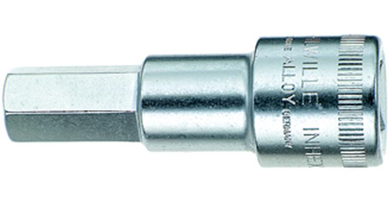 Schraubendrehereinsatz 7 mm 1/2' Länge 100 mm für Innensechskant
