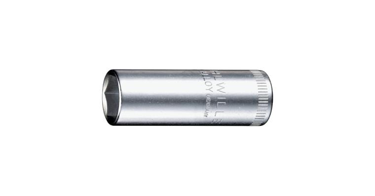 Steckschlüsseleinsatz 6 mm 1/4' DIN 3124 lange Ausführung