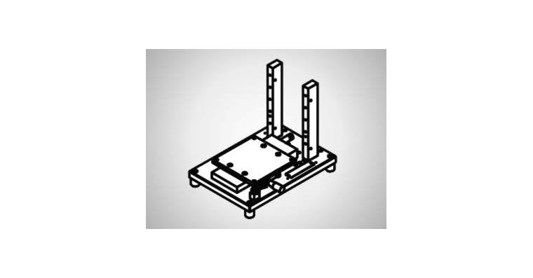 1001751649 Vertikalmessständer 1xAußen C=80