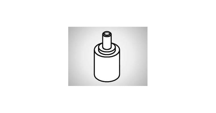 1001750263 Einsatz plan Ø7.5 L10 Stahl