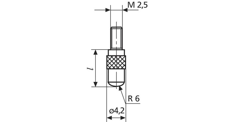 1001748599 Verlängerungseinsatz 902 Länge 8 mm
