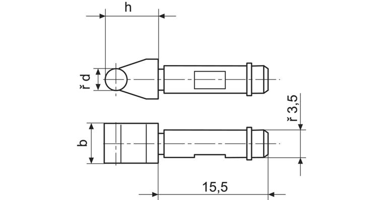 1001746311 Rollenschneiden-Messeinsatz, HM Ø 1,25 mm