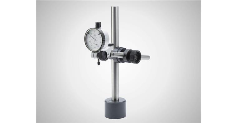 1001744785 Ständer mit rundem Magnetfuß 815 P, Höhe 205 mm, Aufnahme 3/8