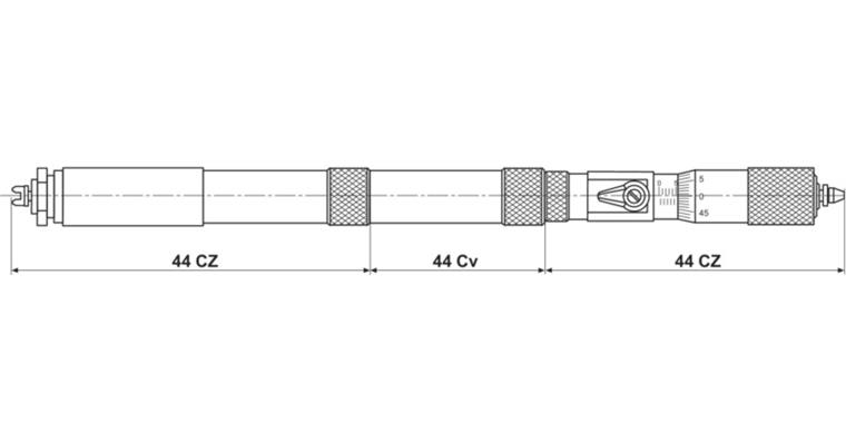 1001743747 Verlängerungssatz für 44 Cm und 844 CU
