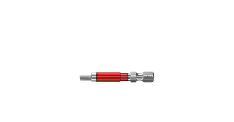 1001610784 WIHA hex bit 1/4' E 6.3 - SW 6 mm, 49 mm, TY-shape, pack of 5