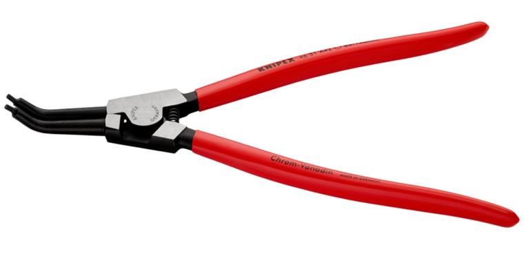 1001600770 Sicherungsringzange A42  310 mm 45 Grad abgewinkelt für Aussenringe