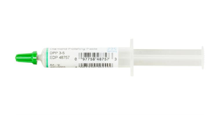 1001438818 Diamantpolierpaste DPP 3- 5  Korngröße 3µm, Farbe Abdeckkappe: grün