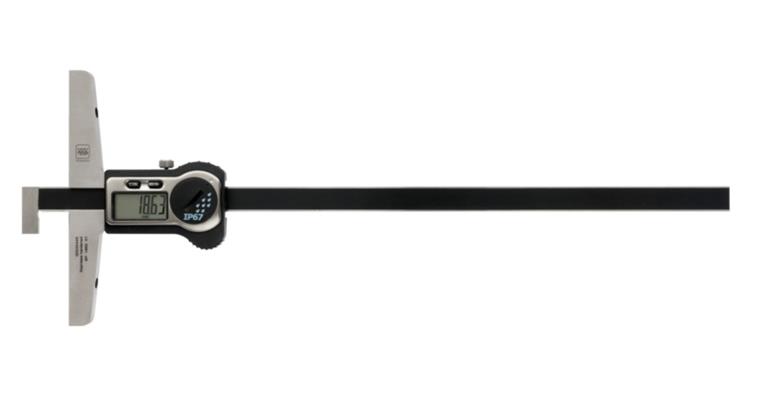 TESA electronic callipers 300 mm 0.01 mm TWIN-CAL IP67 offset rail
