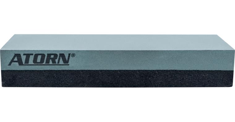 ATORN composite bench stone, 125 x 50 x 25 mm, coarse/fine, silicon carbide