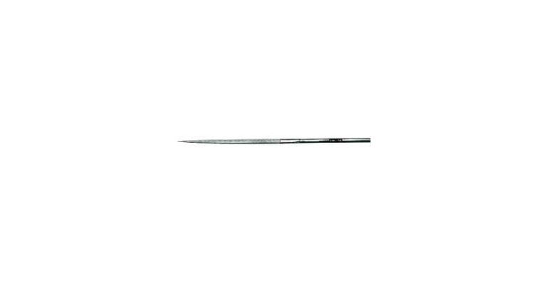 Diamond needle file, triangular, D151 coarse, length 140 mm shank dia. 3 mm