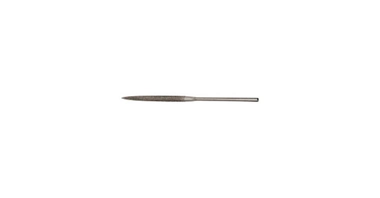 Diamond needle file, barrette, D126 medium, length 140 mm, shank dia. 3 mm