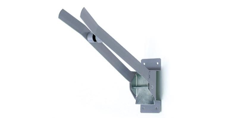 Economy roll holder (tear-off holder) f. rolls w. width 25-50 mm length 50 m