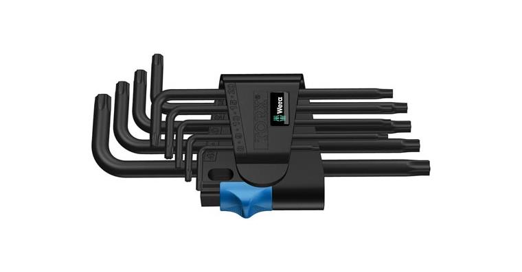 TX® pin wrench set 9 pieces T 8-40 CAMCAR TEXTRON with holding function