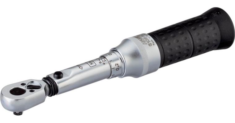 Drehmomentschlüssel 1/4 Zoll 6106-1CT mit HiPer-Umschaltknarre, 1-6 Nm