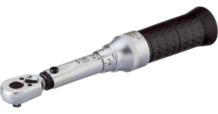 Drehmomentschlüssel 1/4 Zoll 6108-1CT mit HiPer-Umschaltknarre, 2-10 Nm