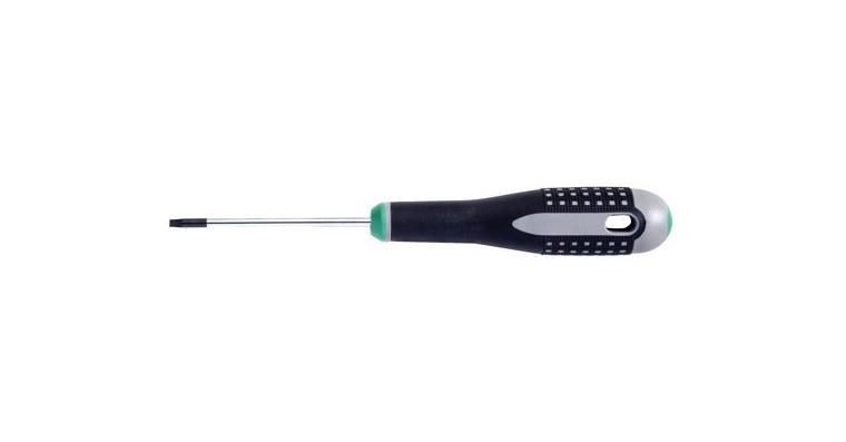 TORX®-Schraubendreher mit Bohrung 3-Komponenten-Griff T 20x100mm für Innen-TORX®