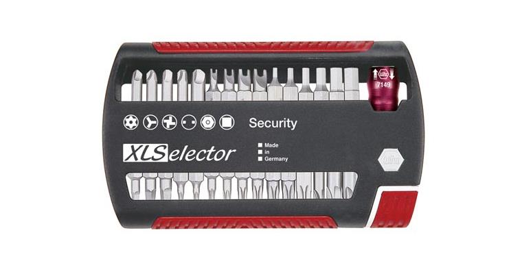 1052722104 Bits-XLSelector 31teilig diverse Security-Bits in Kunststoffbox