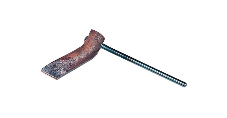 Replacement copper piece 350g hammer shape f. propane sold. iron cat.no.70206