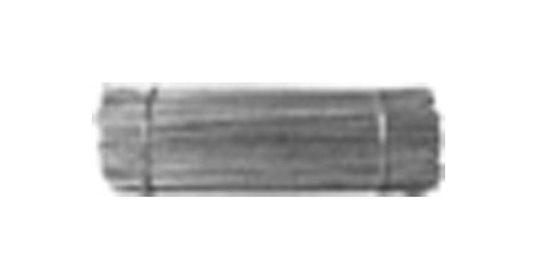 Seal wire zinc plated, 0.5 x 0.3 mm diameter 200 mm long collar approx. 1/2 kg