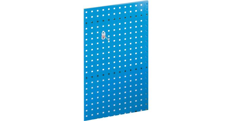 RasterPlan Lochplatte Stahlblech 1,25 mm RAL 5012 lichtblau BxH 1000x450 mm