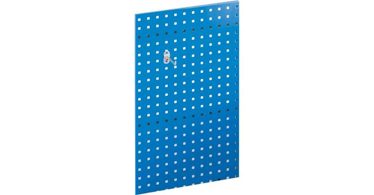 RasterPlan Lochplatte Stahlblech 1,25 mm RAL 5015 himmelblau BxH 500x450 mm