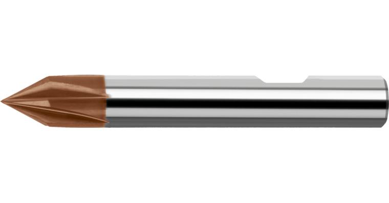 ATORN SC chamfer mill 60 degrees diameter 8 mm Z6 ULTRA H HB