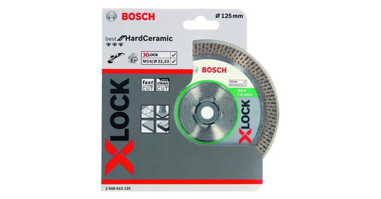 X-LOCK diamond cutting disc Best for Hard Ceramic dia. 125 mm