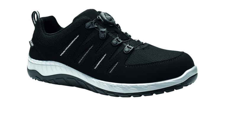 Sicherheits-Halbschuh Maddox Boa Black/Grey Low S3S ESD Gr. 47