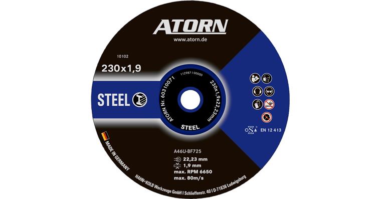 ATORN steel cutting disc 230x1.9 mm