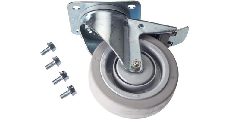 Locking swivel castor 179W-011 dia. 125 mm