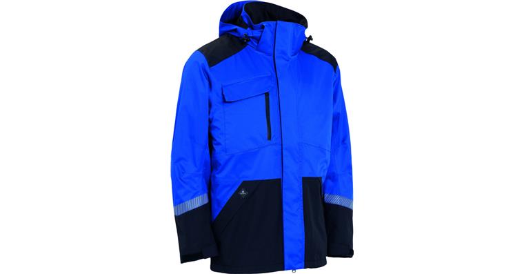 All-weather jacket royal blue/black size S