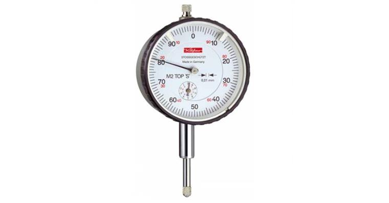 1004330018 Impact-resistant dial gauge 0.01 mm measuring range 10 mm dia. 58 mm