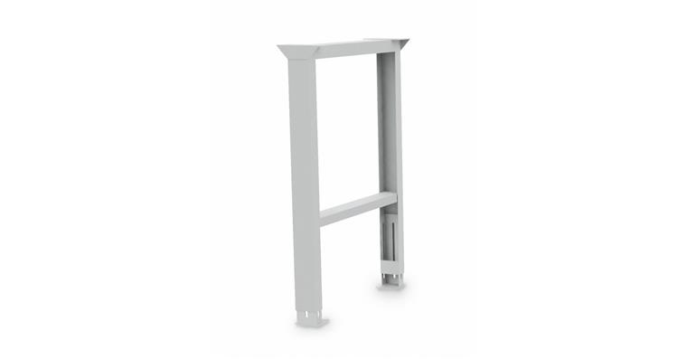 Height-adjustable base W150xD650xH819-1019mm